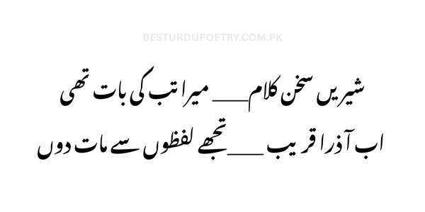 "شیریں سخن کلام میرا تب کی بات تھی – Best Urdu Poetry | Urdu Poetry | New Urdu Poetry | Poetry"